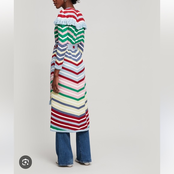 Hayley Menzies Jacquard Sweater Duster - Picture 2 of 16